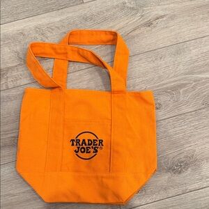 Limited Edition Trader Joe's Orange Tote Bag